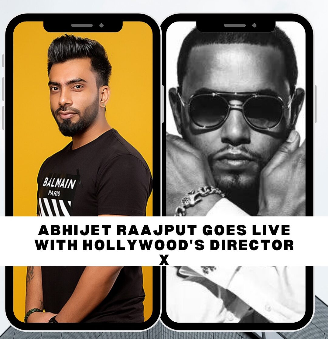 Bollywood Director Abhijet Raajput  और Hollywood Director X ने इंस्टाग्राम लाइव पर धूम मचा दी!