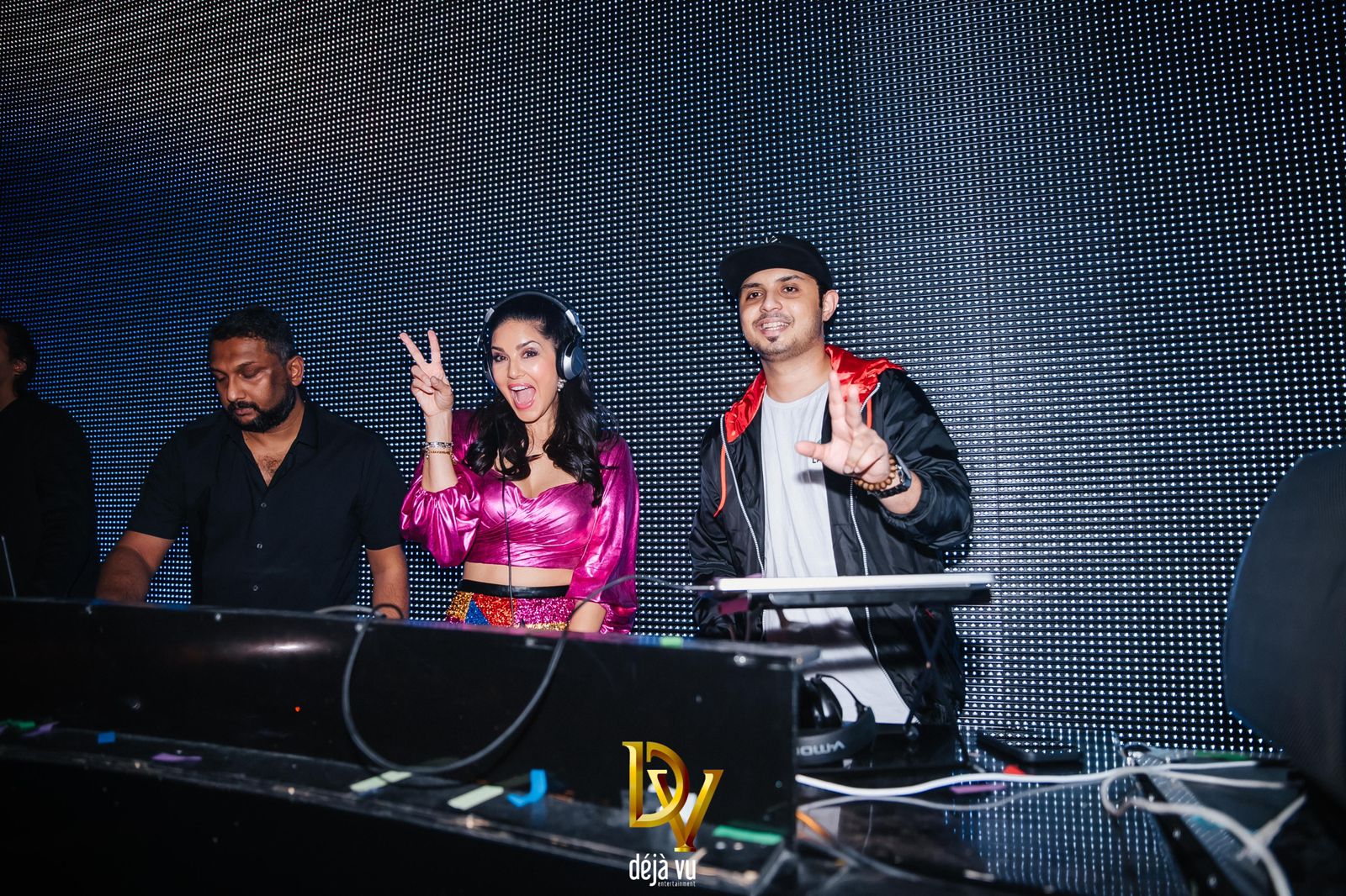 DJ Raahyl with Sunny Leone2
