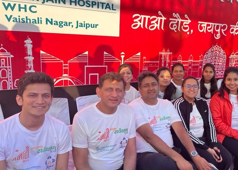 मोटिवेशनल स्पीकर SP Bharill और मेयर सौम्या गुर्जर की भागीदारी से जयपुर स्वच्छता दौड़-2023 की अनूठी सफलता।