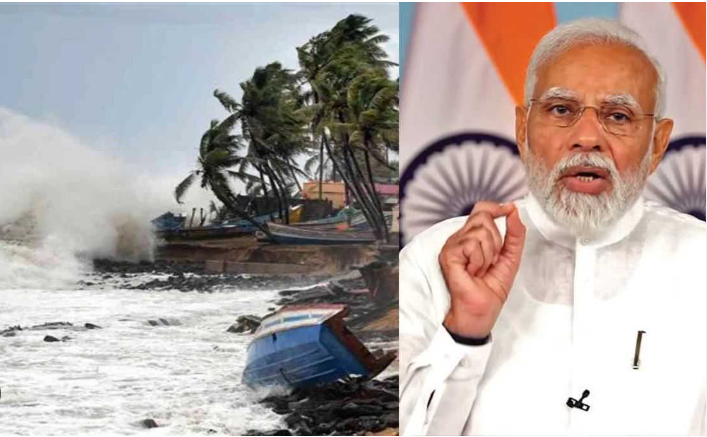 चक्रवाती तूफान ‘बिपरजॉय’: प्रधानमंत्री मोदी द्वारा निपटने की तैयारियों का जायजा लिया गया 2023