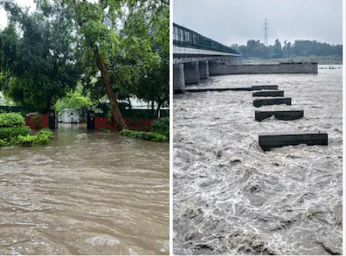 दिल्ली में यमुना बाढ़