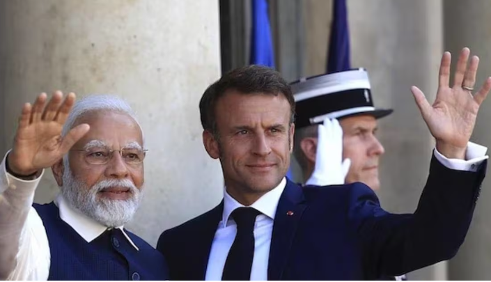 “भारत और फ्रांस: नई पीढ़ी के सैन्य उपकरणों के लिए सहयोगात्मक एक्शन प्लान”2023